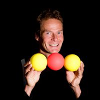 Künstler von der Zauber -und Clownshow